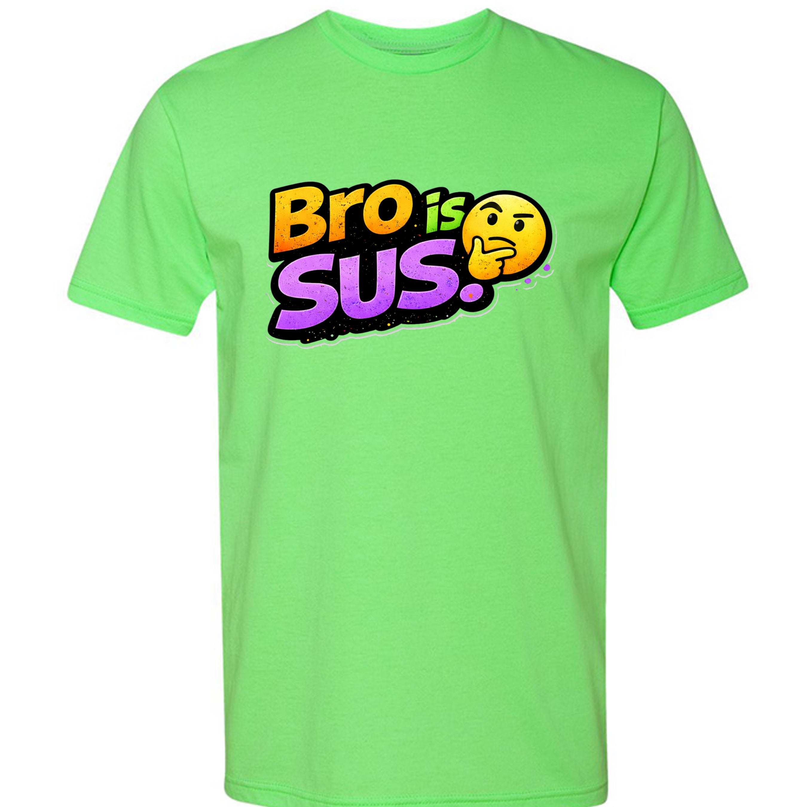 Neon Heather Green - N6210 - FRONT