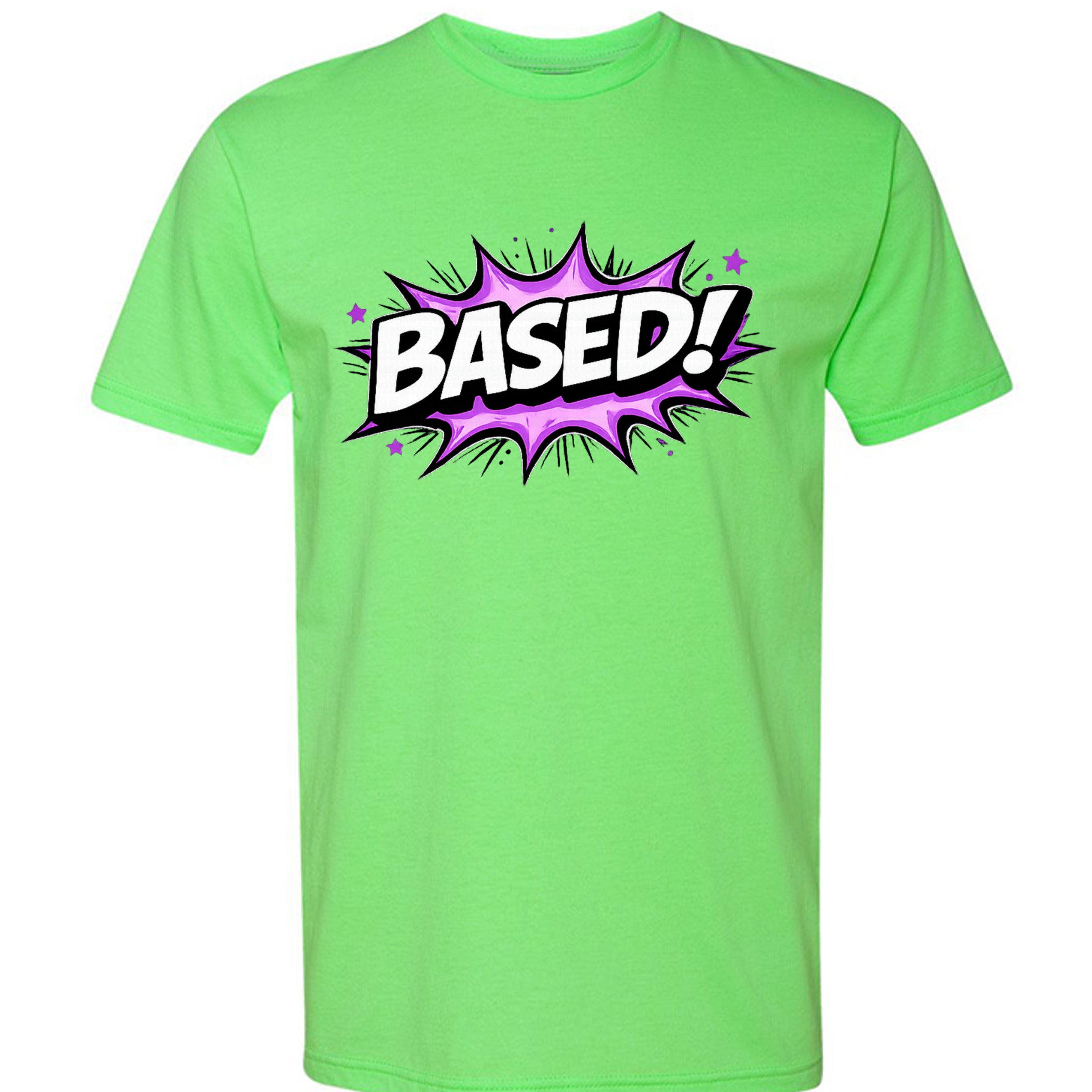 Neon Heather Green - N6210 - FRONT